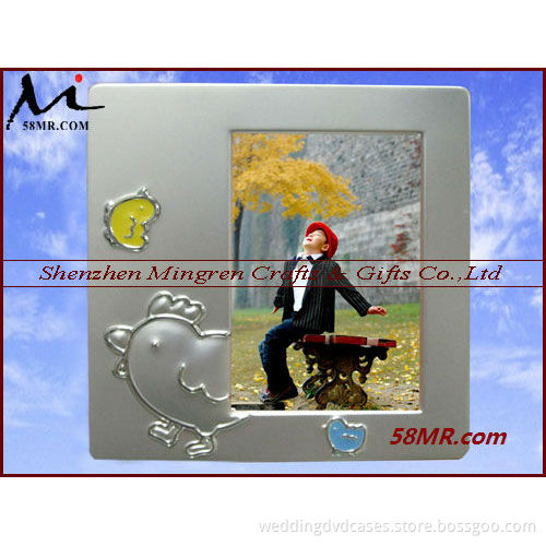 silver photo frame for kids